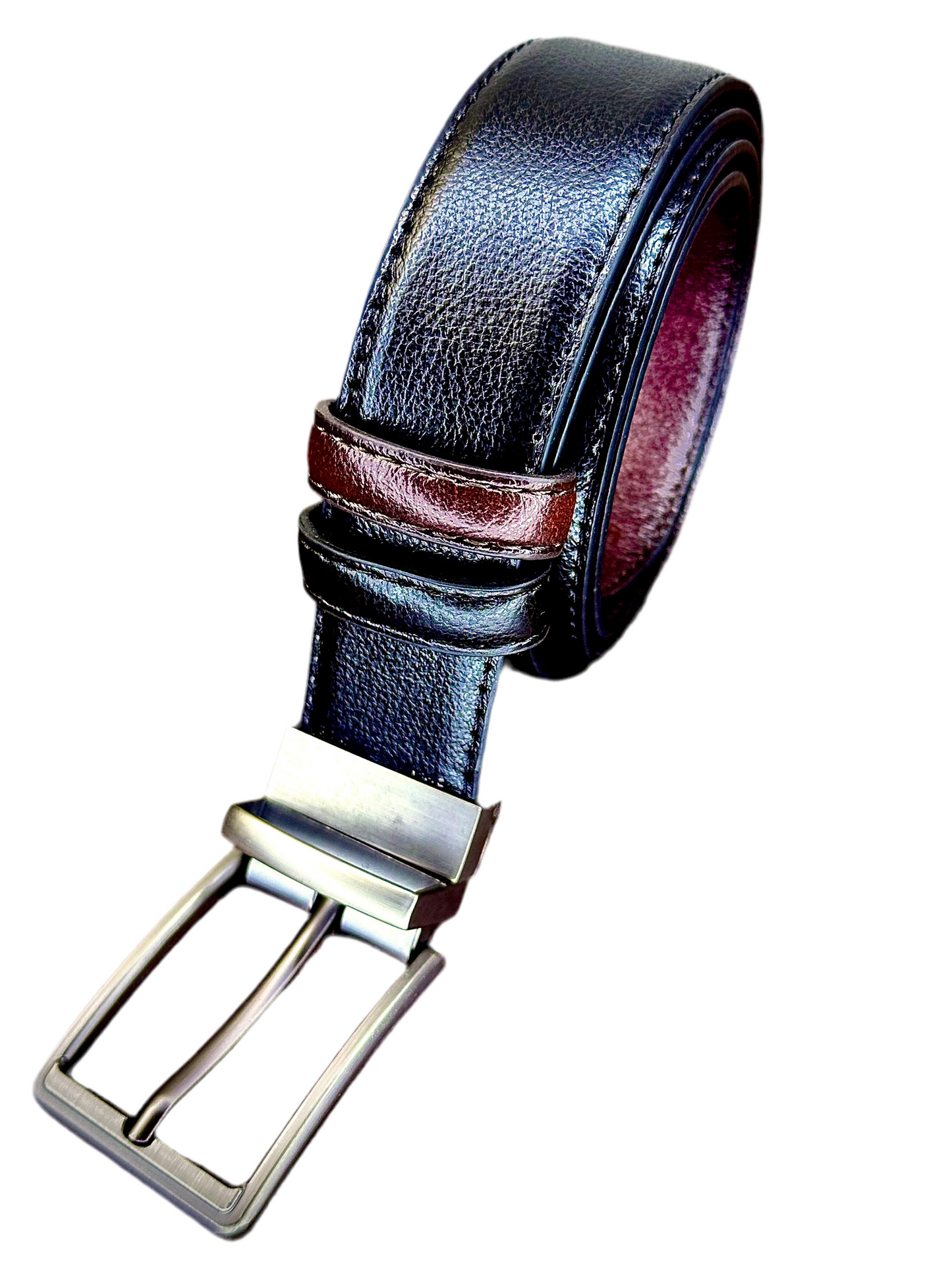2-in-1 Pure Leather Belt for Men