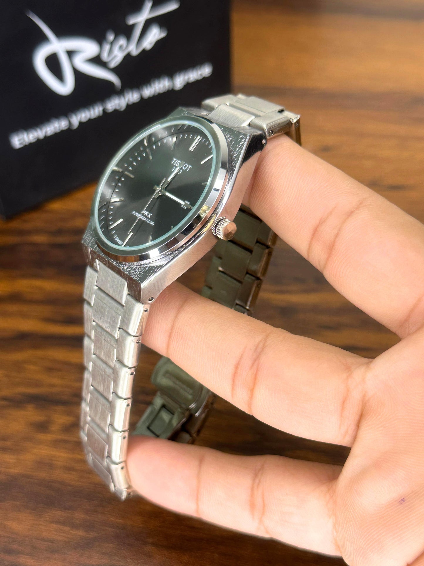 Limited Edition PRX 1853 - Mineral glass - Superlative Finish - Black