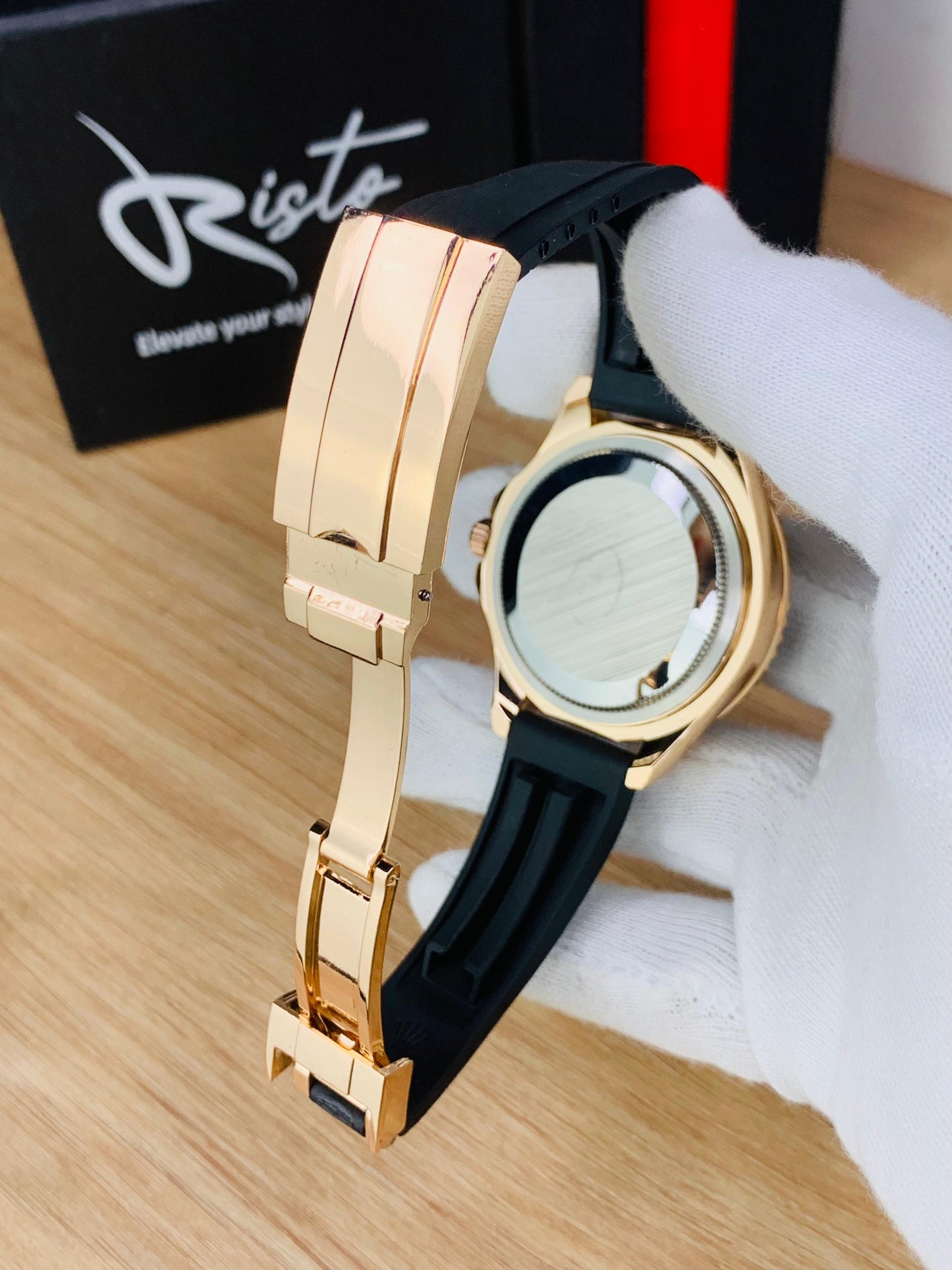 Risto RLX - 40mm | Yacht Master Men Watch | 6 months Official Warranty