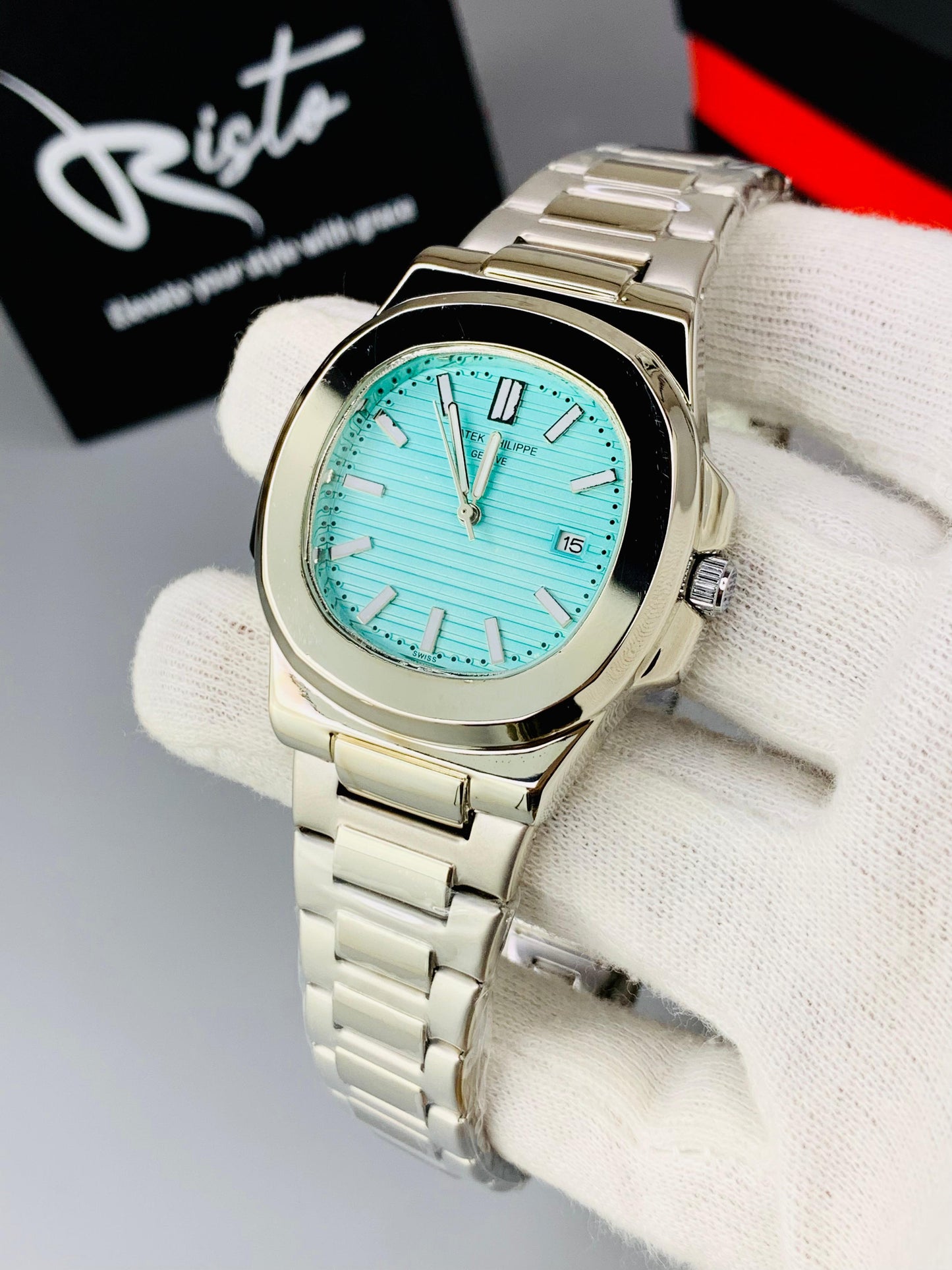 Patek Limited Edition Premium Dial - Superlative Finish - Tiffany