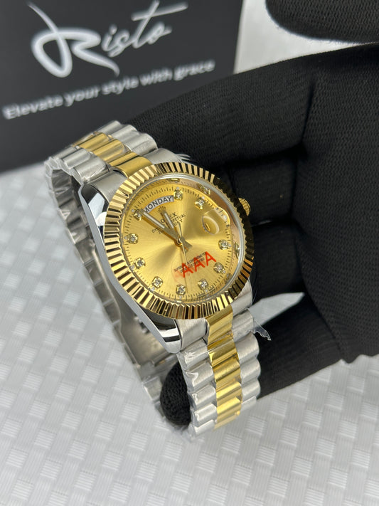 RLX - Oyster Perpetual Day & Date - Two Tone Golden