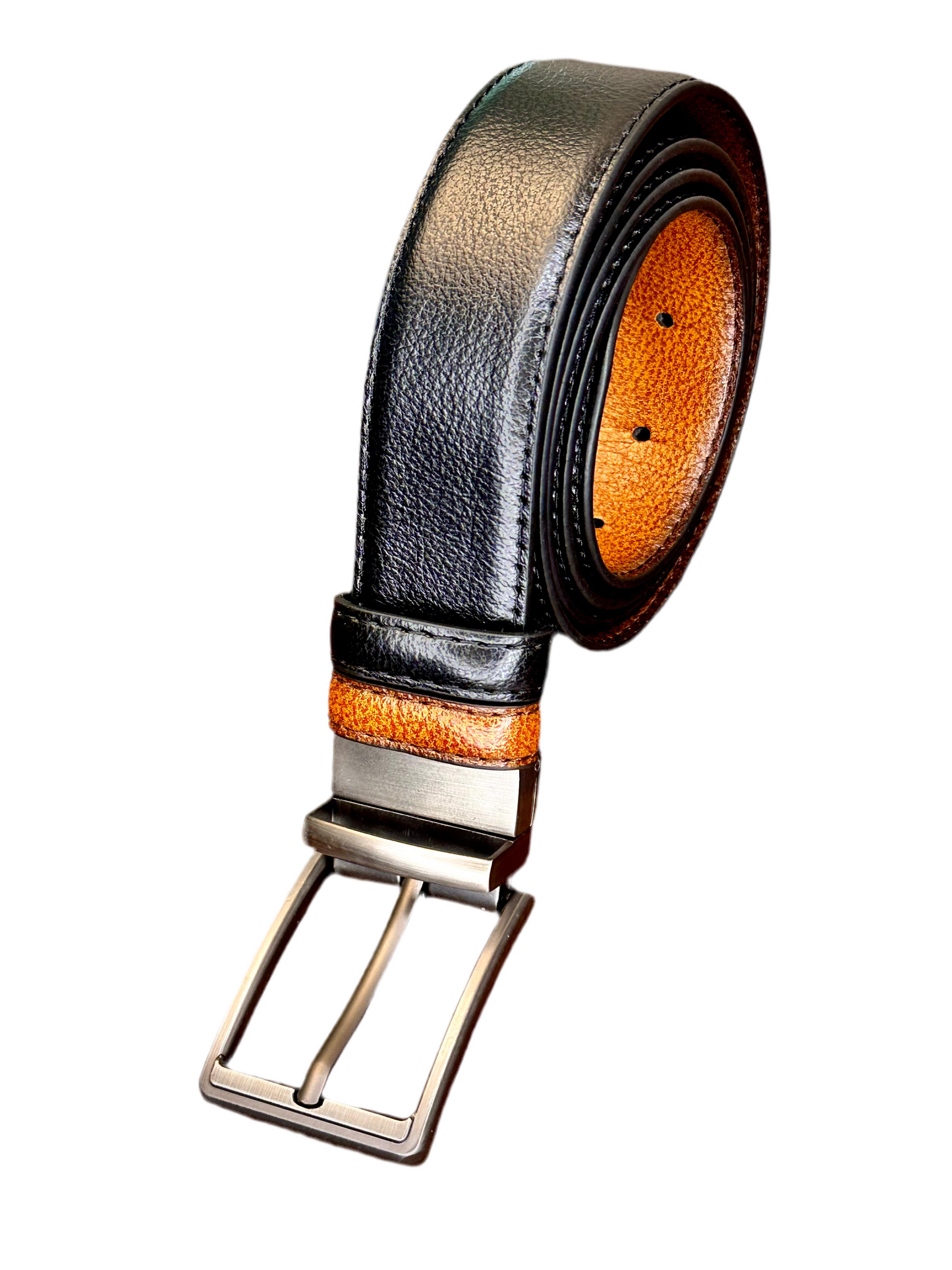 2-in-1 Pure Leather Belt for Men