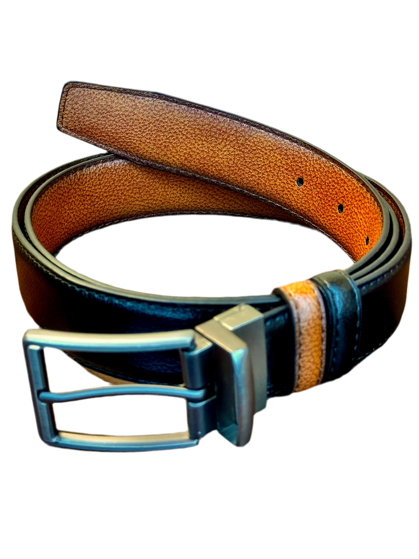 2-in-1 Pure Leather Belt for Men