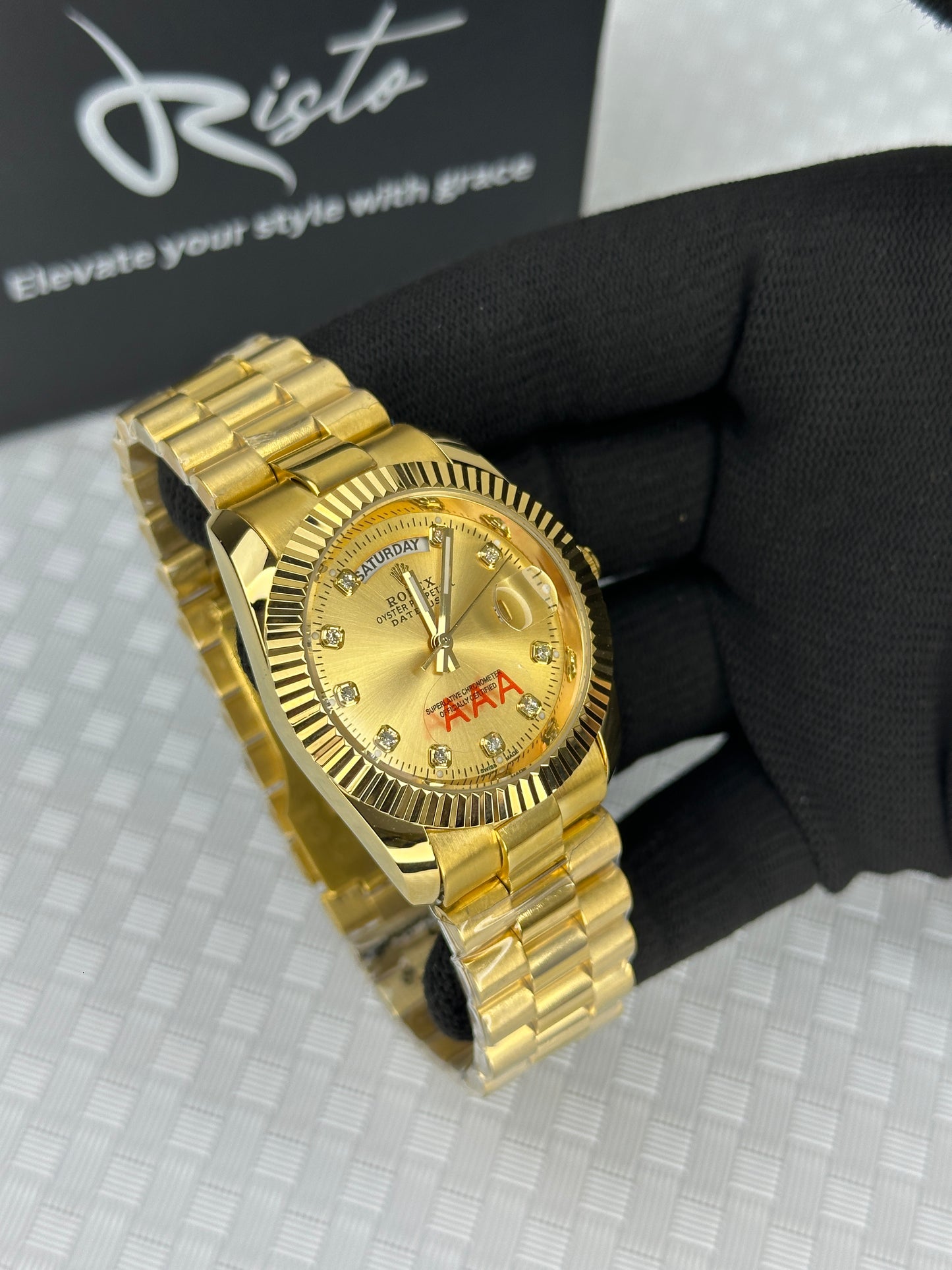 RLX - Oyster Perpetual Day & Date - Full Golden