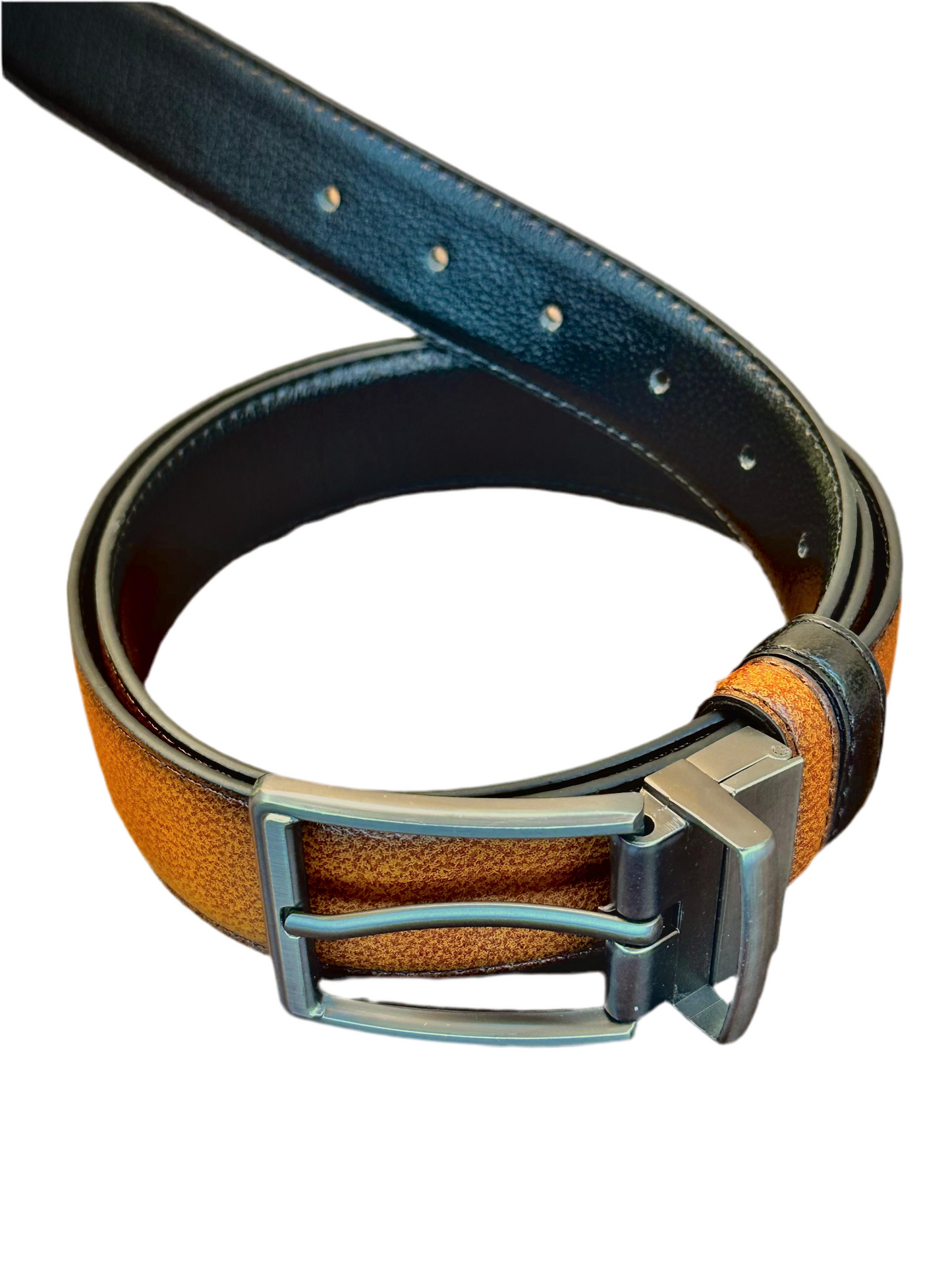 2-in-1 Pure Leather Belt for Men