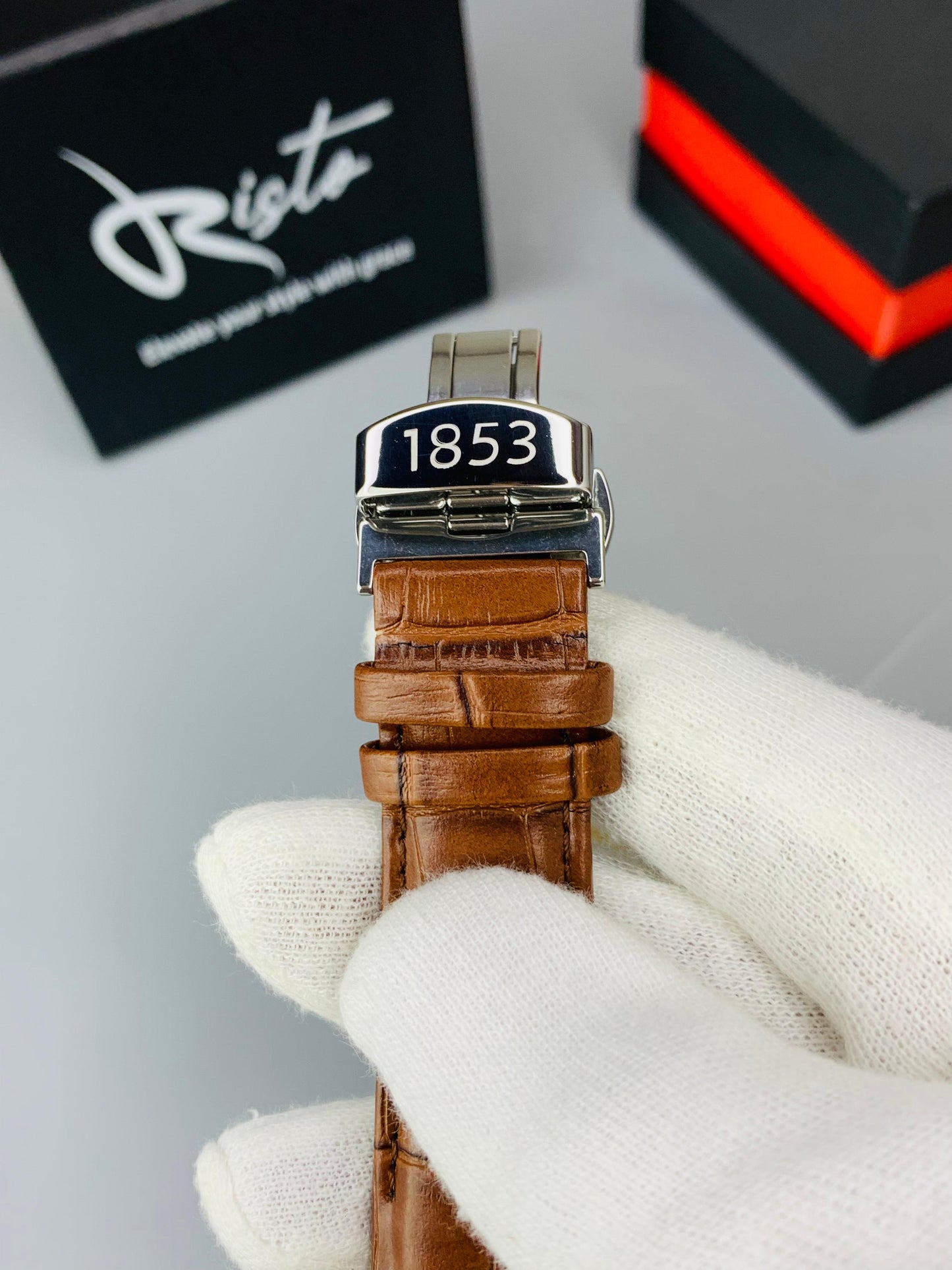 Luxury Chronograph Watch for Men | Business Edition - Brown Golden