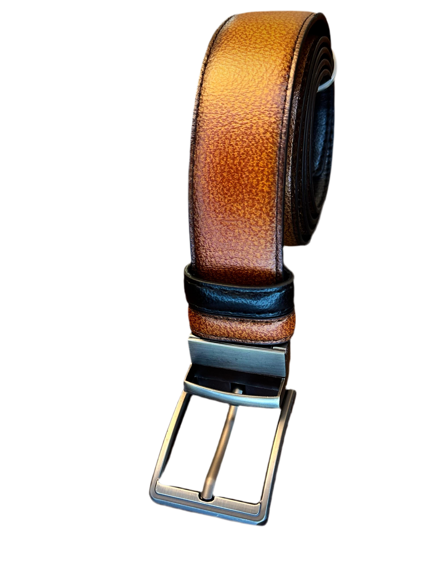 2-in-1 Pure Leather Belt for Men