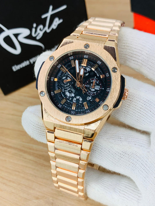Hublot Rose Gold Limited Edition - Metal Body