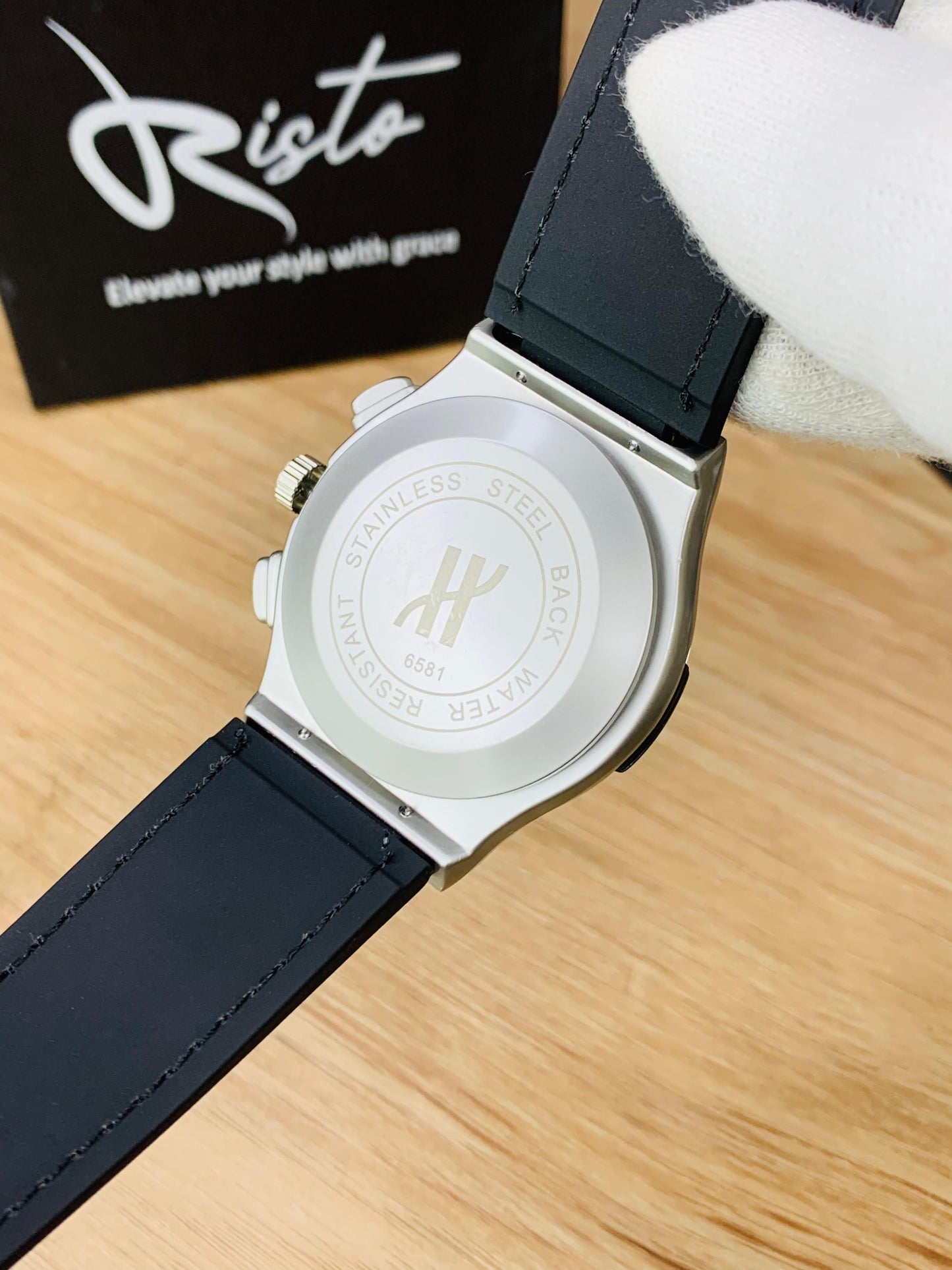 Hublott Skeleton Leather Straps - Premium Watch