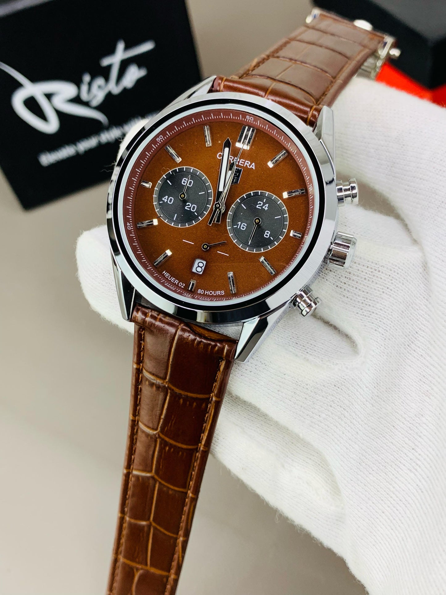 TAG CARRERA Chronograph Working - Automatic Movement