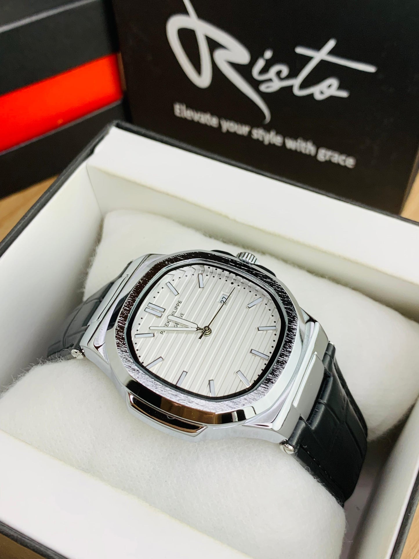 Patek Philippe Nautilus - Leather Strap