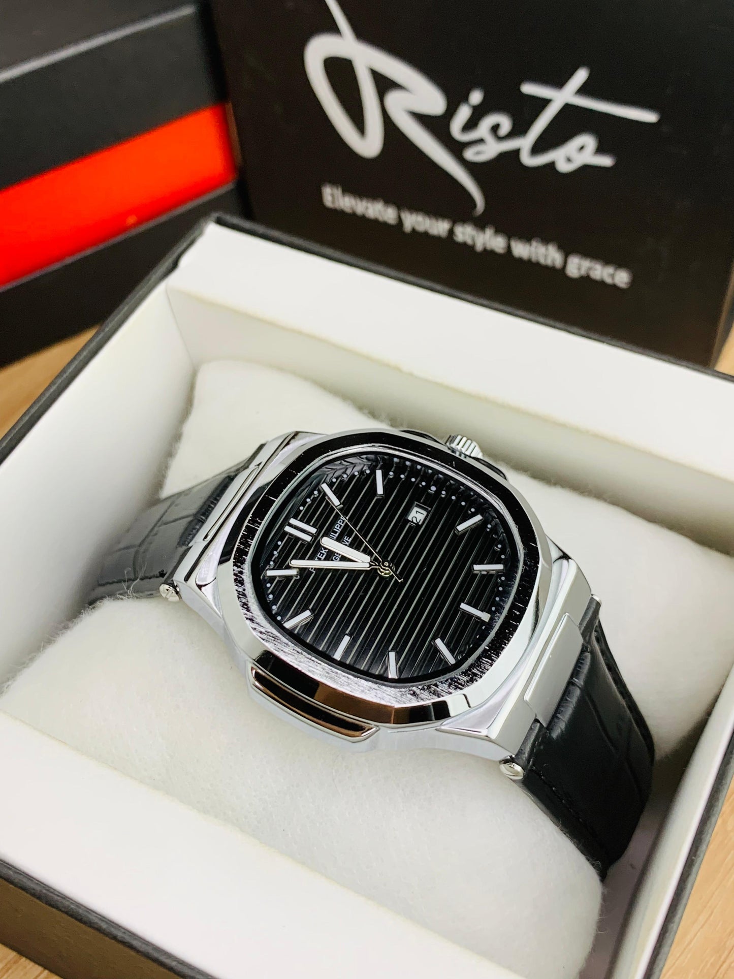 Patek Philippe Nautilus - Leather Strap