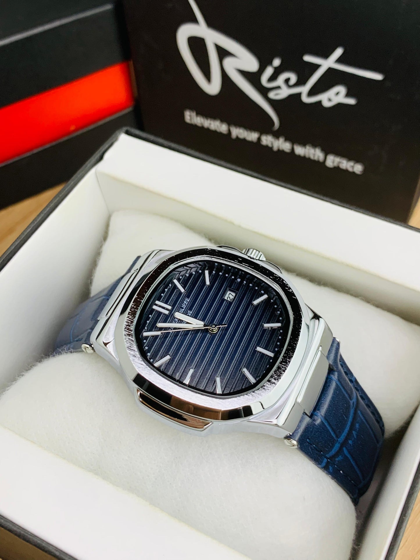 Patek Philippe Nautilus - Leather Strap