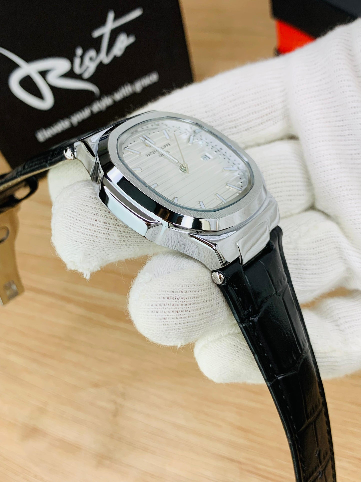Patek Philippe Nautilus - Leather Strap