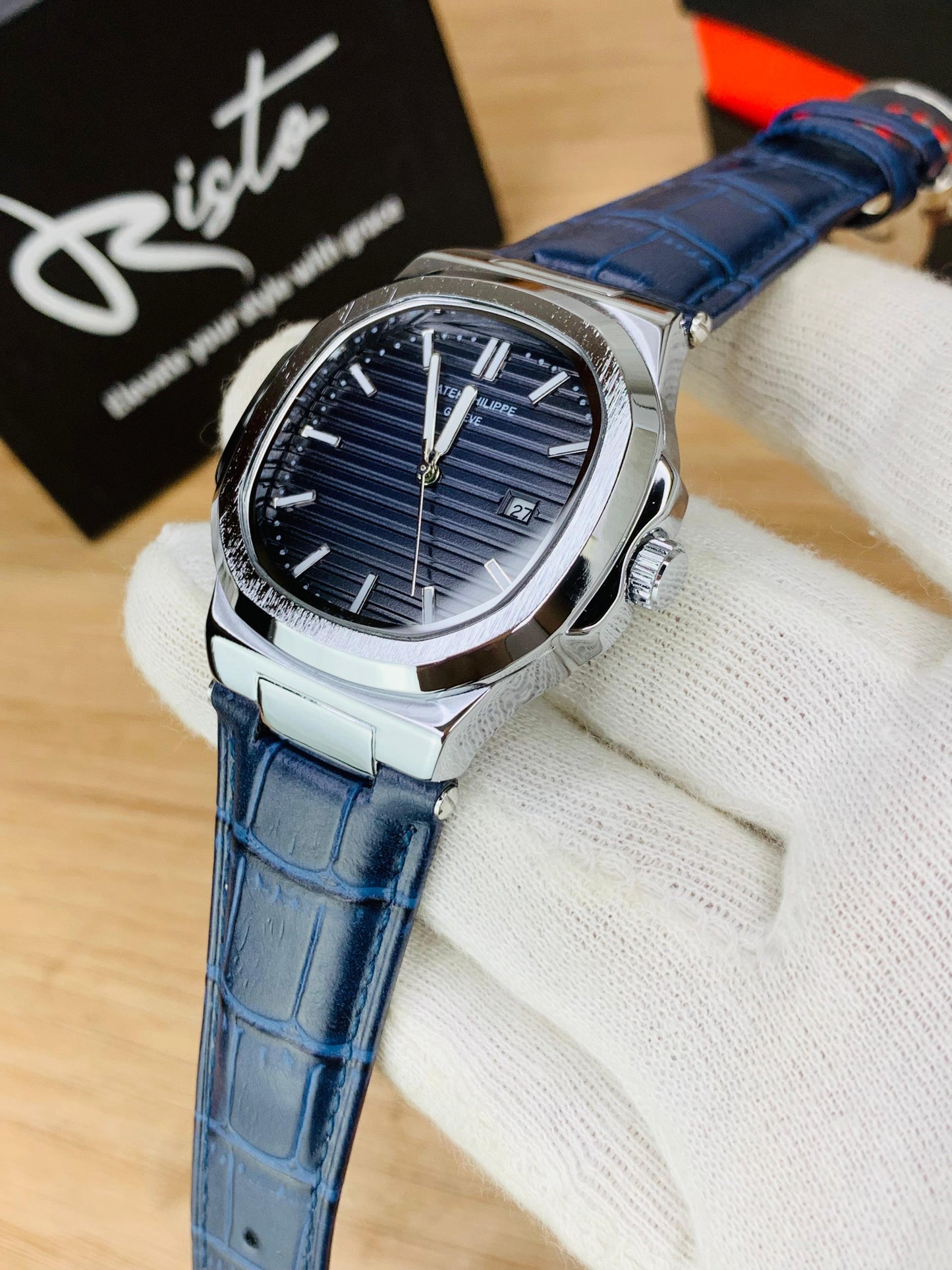 Patek Philippe Nautilus - Leather Strap