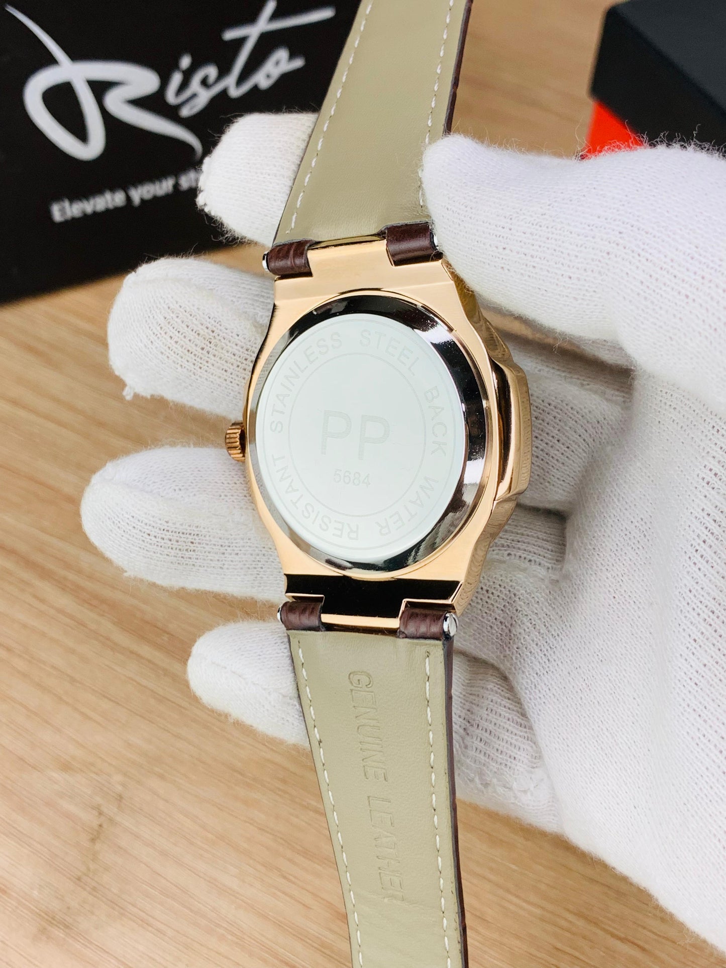 Patek Philippe Nautilus - Leather Strap
