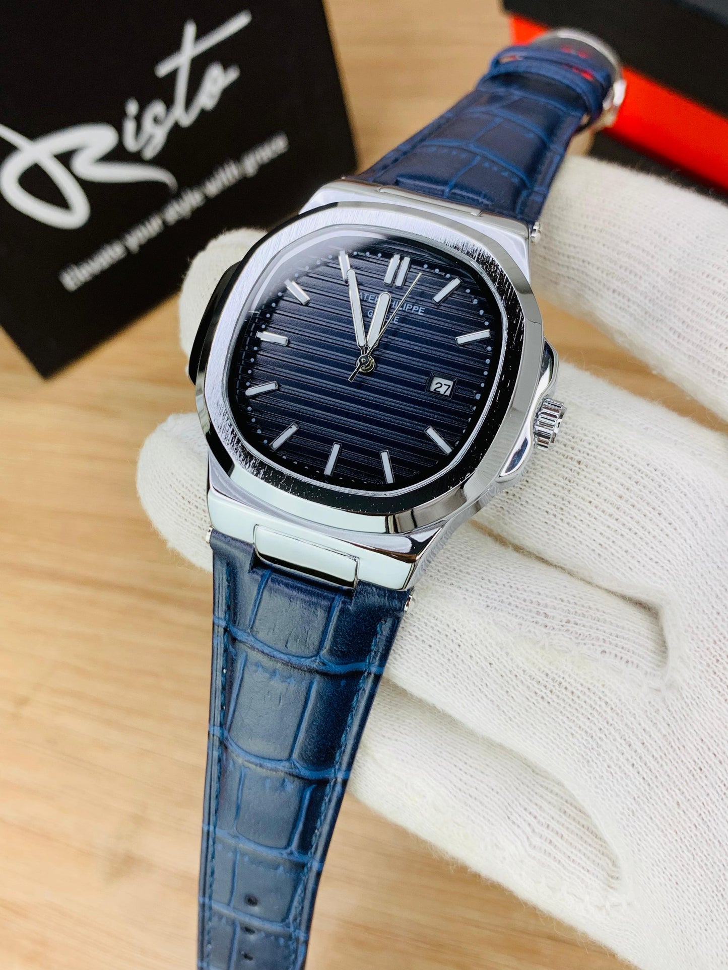 Patek Philippe Nautilus - Leather Strap