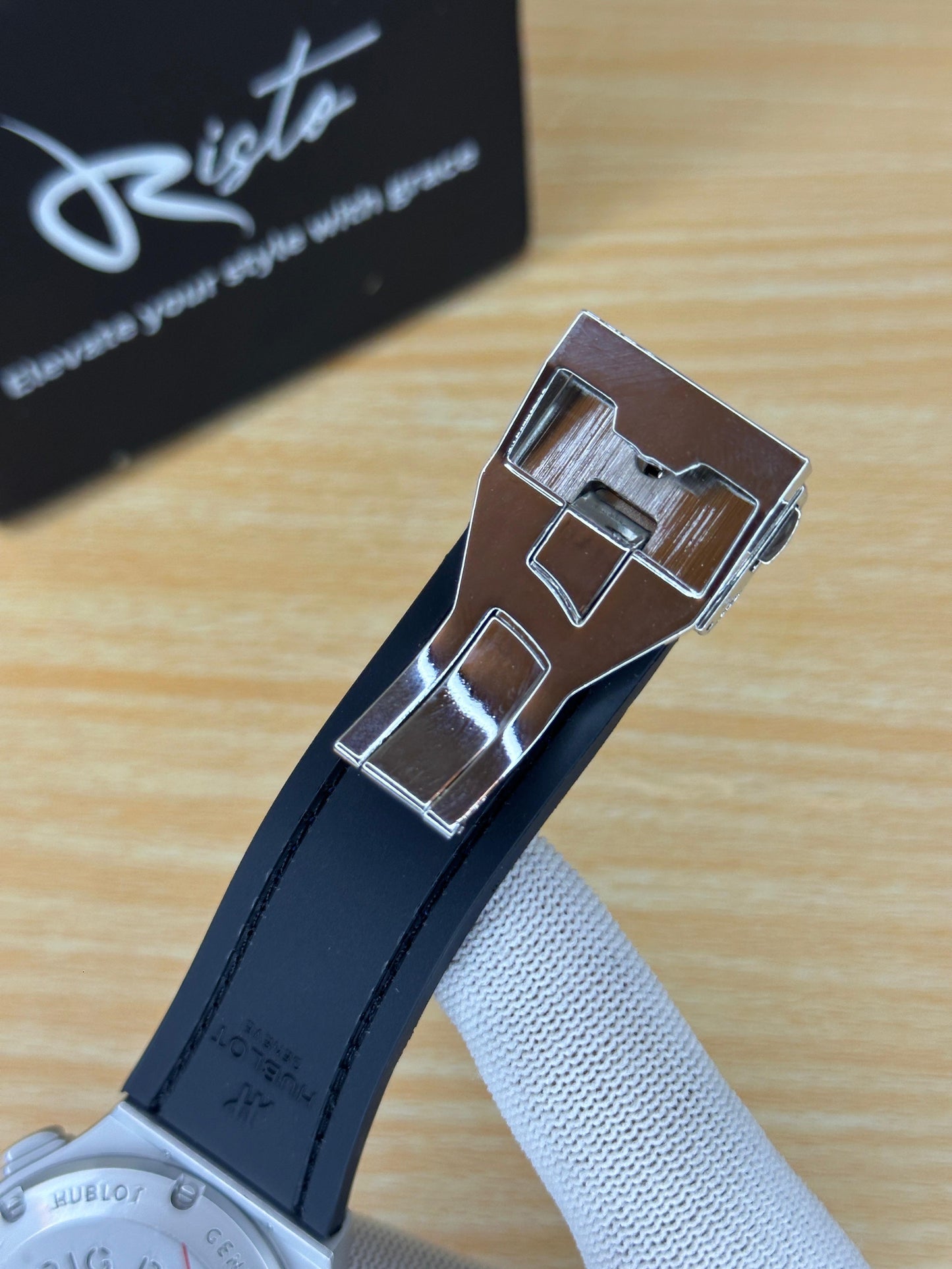 Hublot Vista - Leather Straps - Premium Watch - Mustard