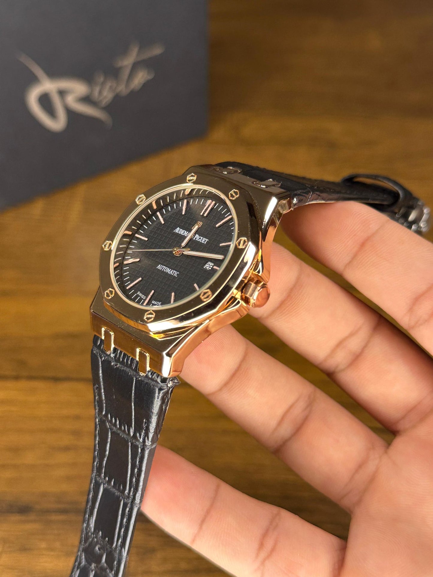 AP Royal Oak Self Winding - Premium Leather Straps