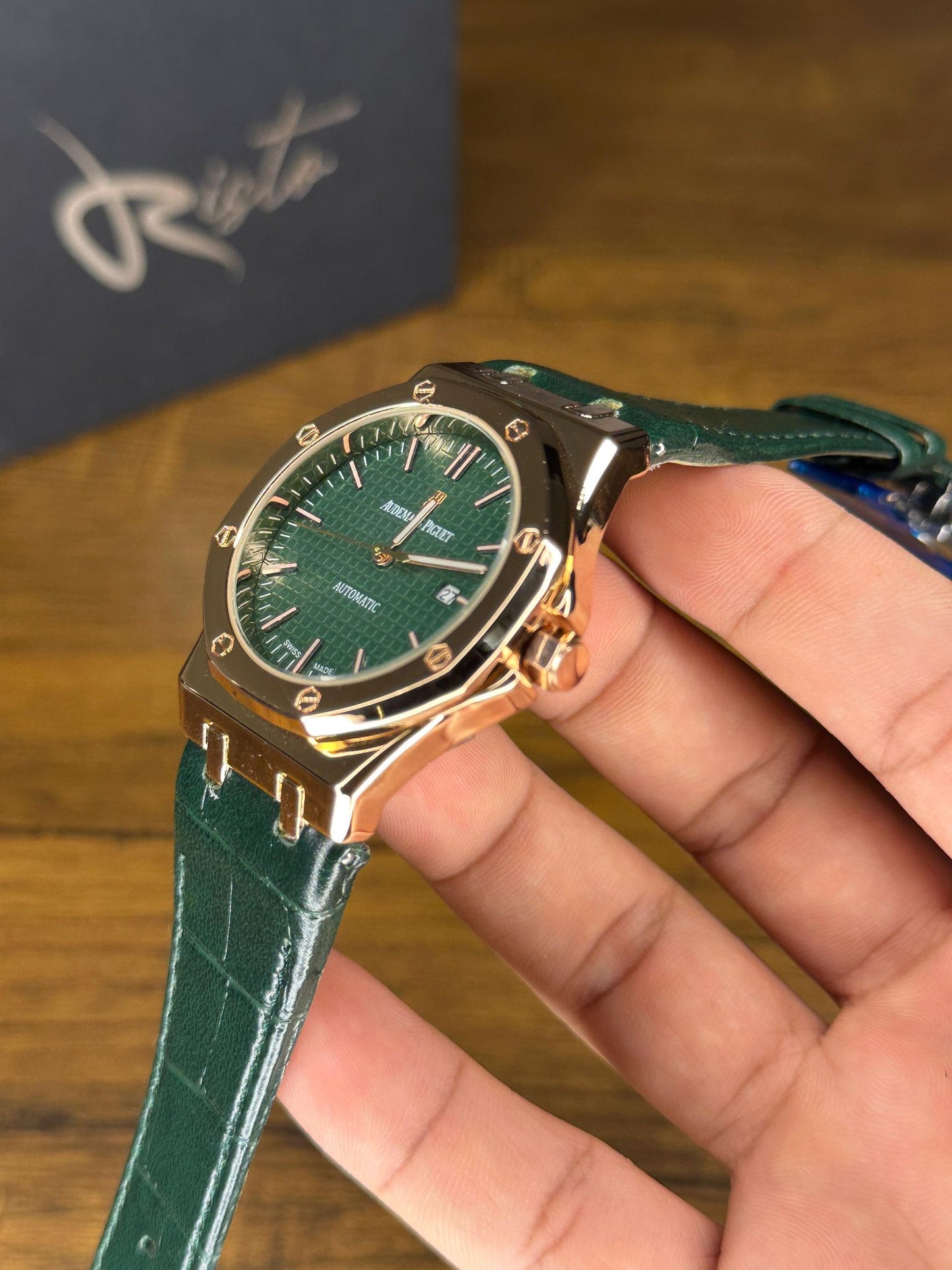 AP Royal Oak Self Winding - Premium Leather Straps