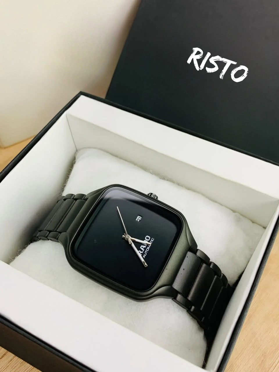 Rado Classic Square Men's Watch MD Black
