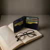 The Settler - Leather Bi-Fold Wallet - Black/Brown