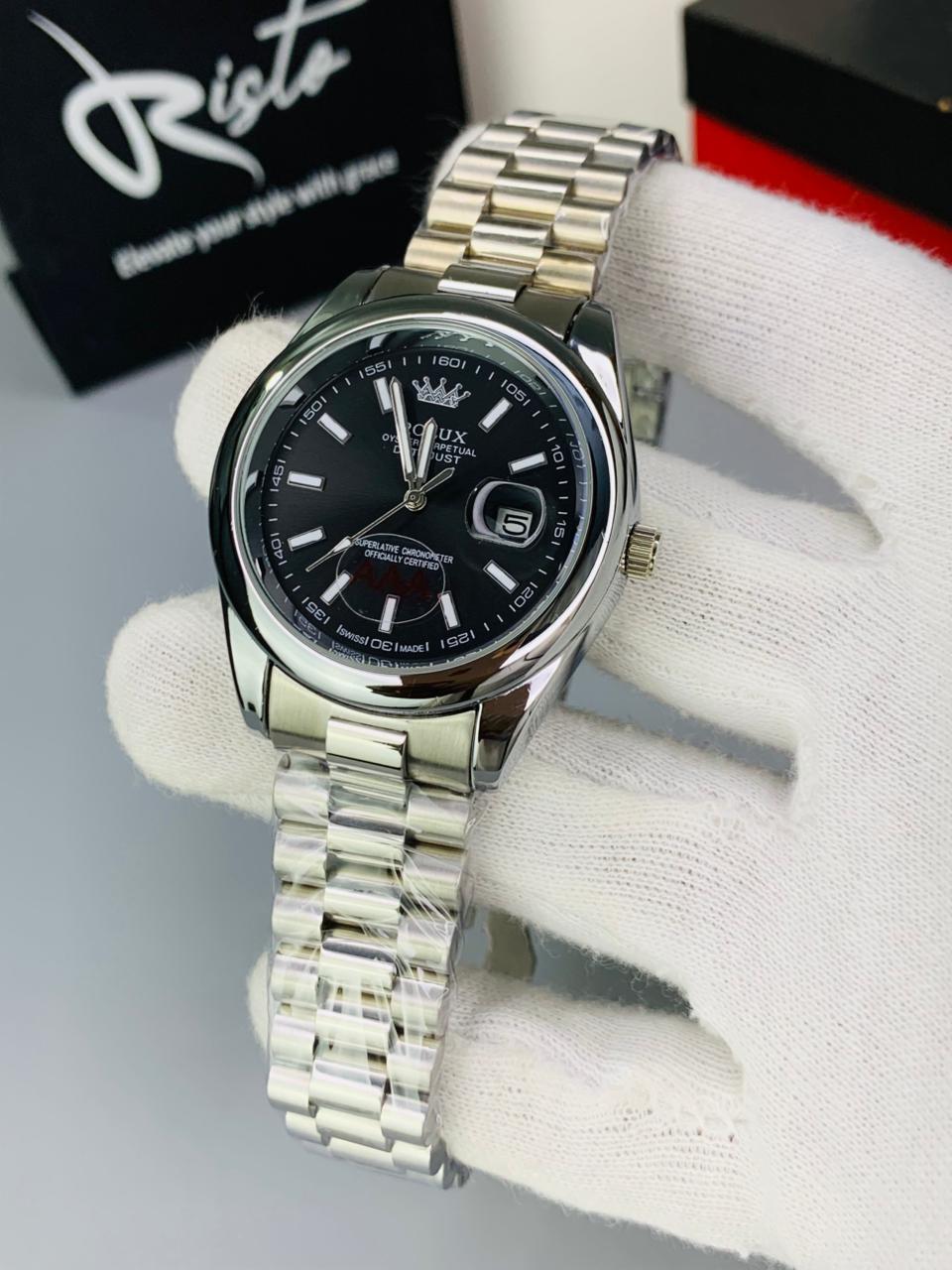 Rolux Oyster Perpetual Datejust - Black