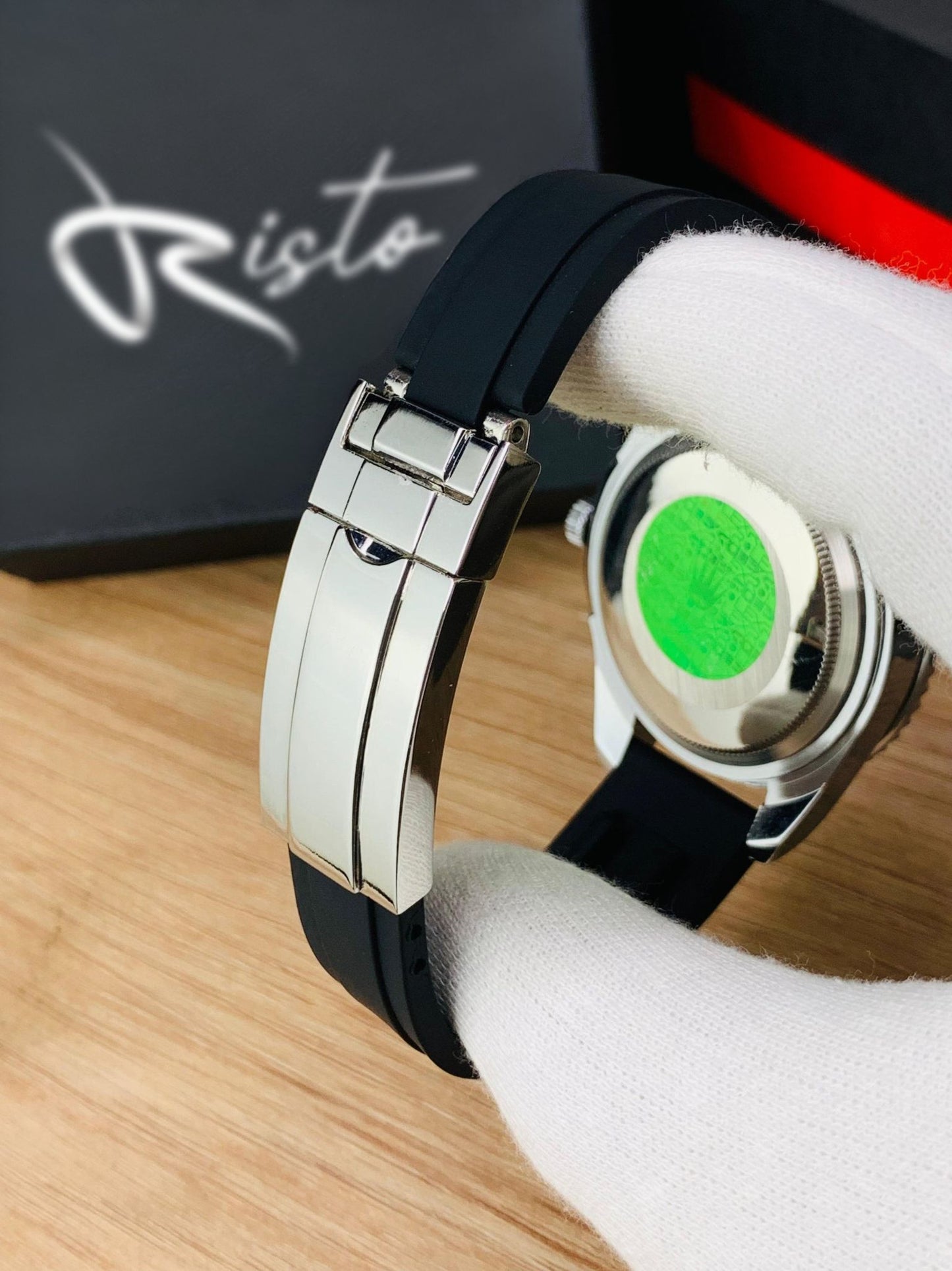 Risto RLX - 40mm | Yacht Master Men Watch | 6 months Official Warranty