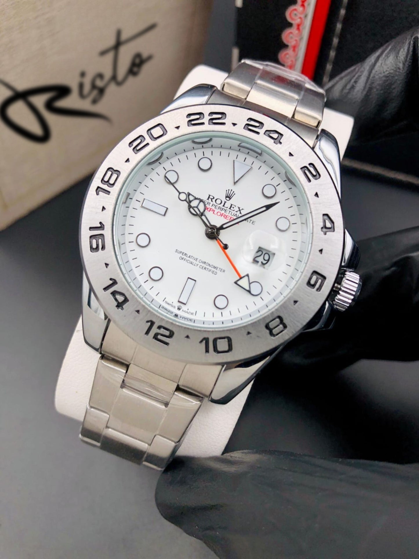 RLX Luxury Explorer II 16570 - Stainless Steel