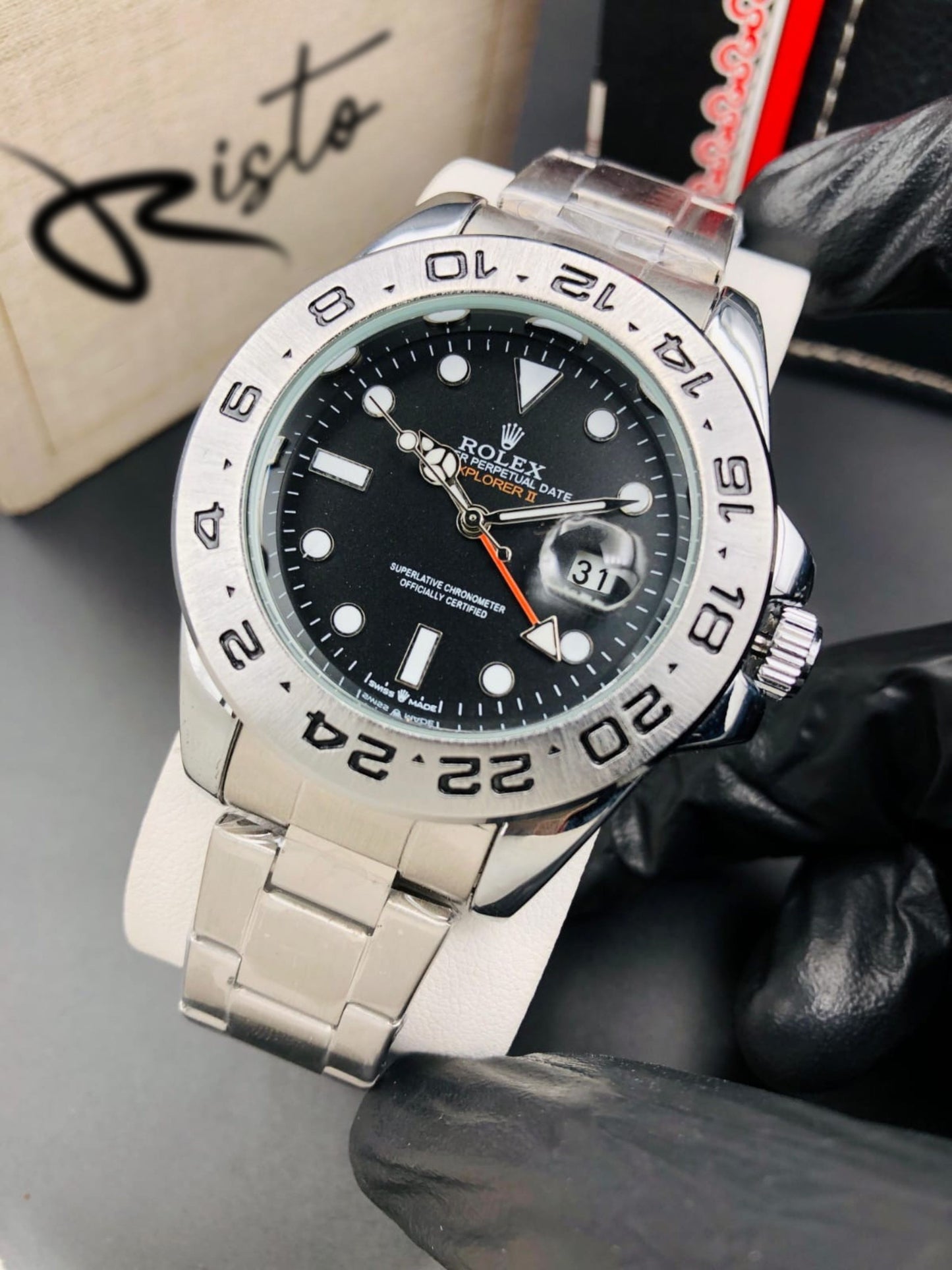 RLX Luxury Explorer II 16570 - Stainless Steel