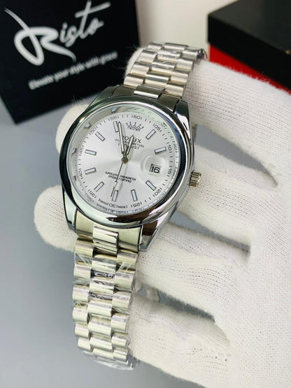 Rolux Oyster Perpetual Datejust - Silver