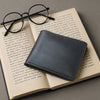 The Settler - Leather Bi-Fold Wallet - Black