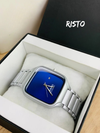 Rado Classic Square Men's Watch MD Silver Blue