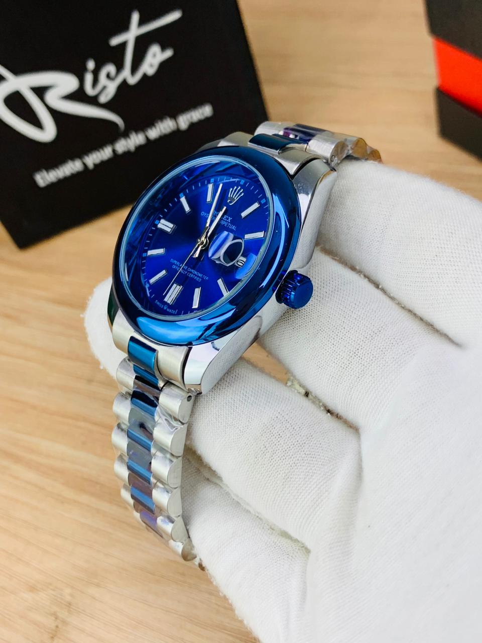 Oyster Perpetual Datejust - Premium Watch - Blue