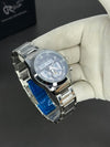 Al Fajar Islamic Prayer Watch – Dual-Time Stainless Steel Watch with Qibla Compass & Azan Alarm