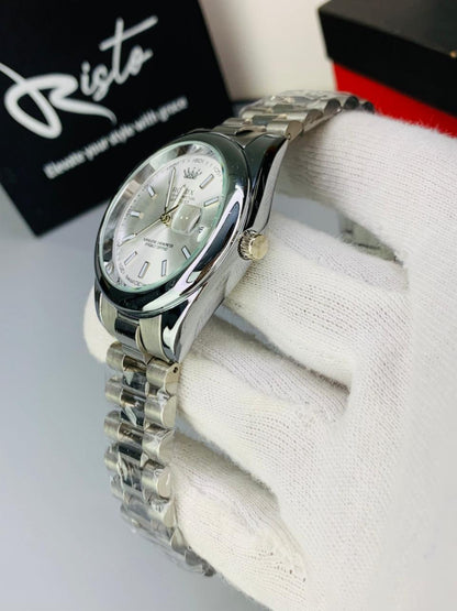 Rolux Oyster Perpetual Datejust - Silver