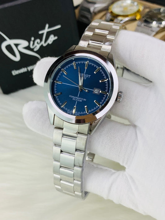 Tissot Gentleman Powermatic 80 Stainless Steel - Blue