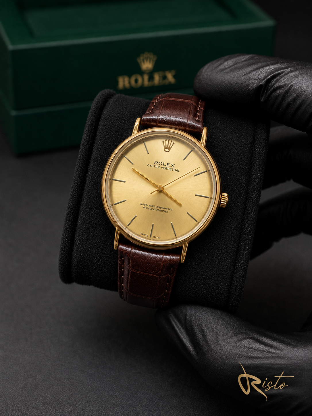 RLX vintage oyster perpetual straps