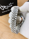 Oyster diamond stud Datejust - Premium Watch - black