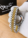Oyster diamond stud Datejust - Premium Watch - Two tone golden