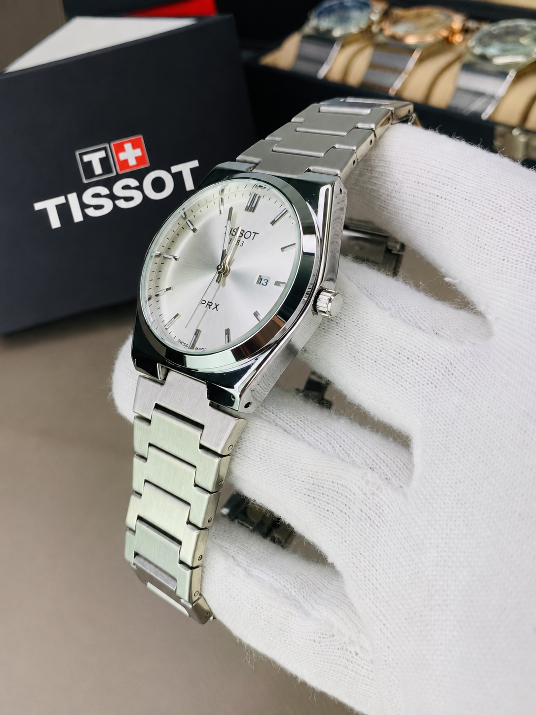 PRX 1853 semi automatic - Mineral Glass - Superlative Finish - Silver
