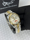 RLX - Oyster Perpetual Day & Date - Two Tone Silver