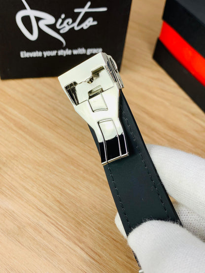 Hublott Skeleton Leather Straps - Premium Watch