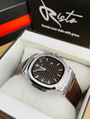 Patek Philippe Nautilus - Leather Strap Brown & Brown