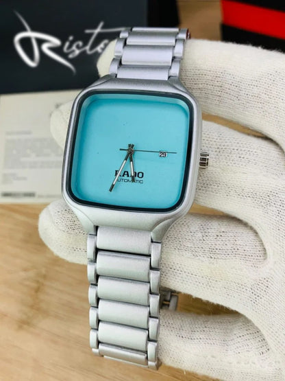 Rado Classic Square Men's Watch MD Silver Tiffany
