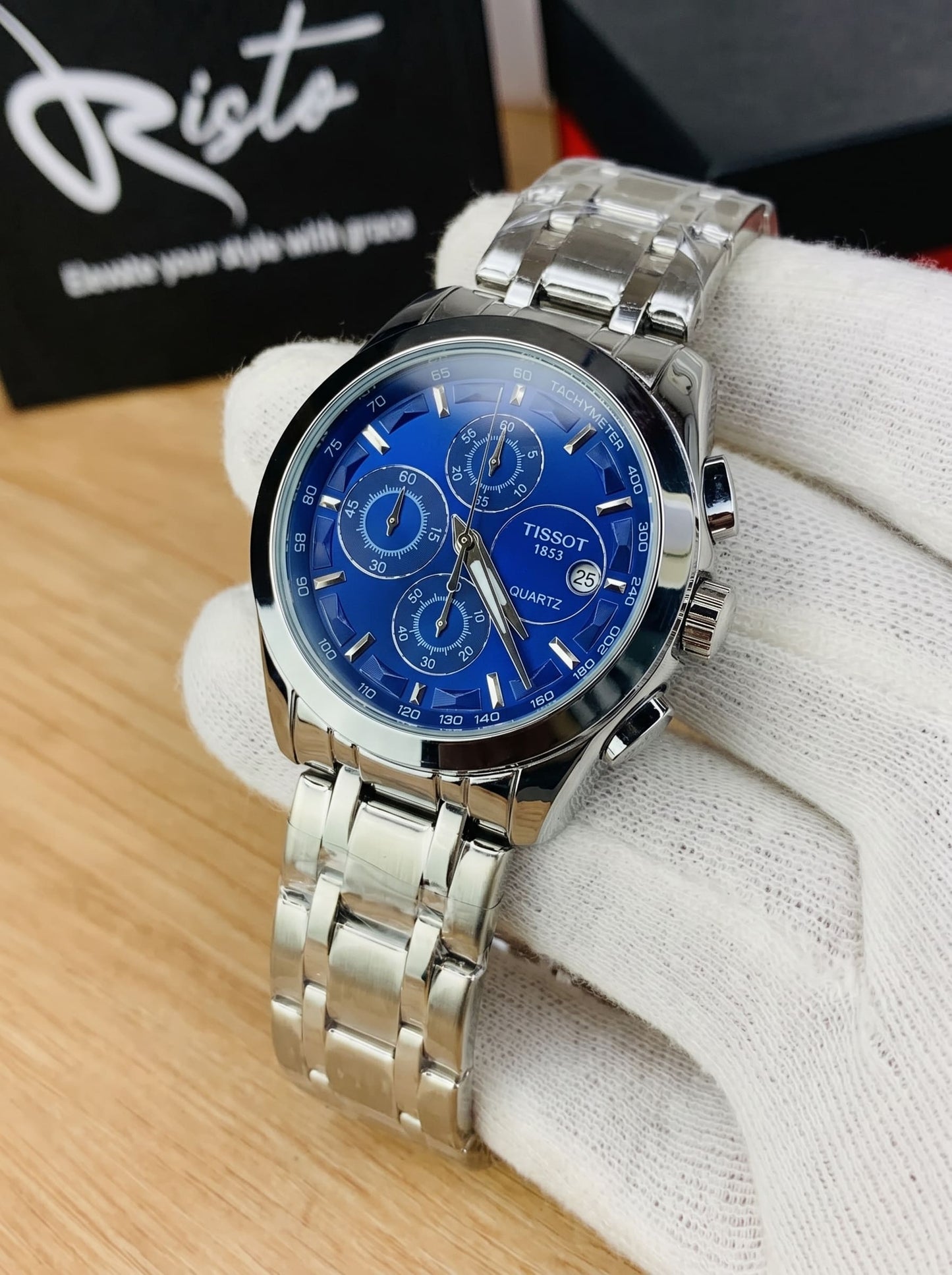 Luxury Chronograph Watch for Men | Stainless Steel