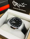 Patek Philippe Nautilus - Leather Strap Black & Black