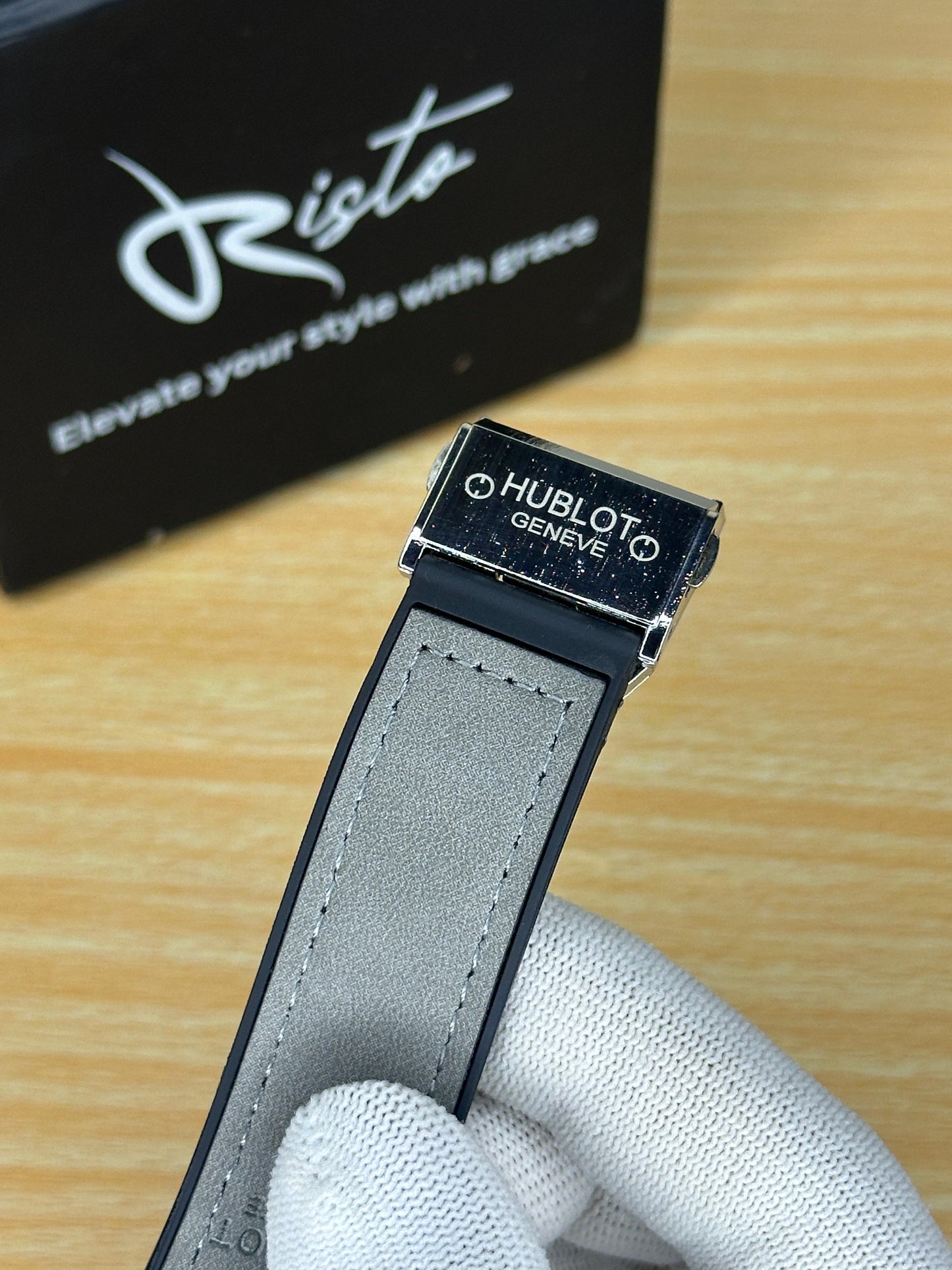 Hublot Vista - Leather Straps - Premium Watch - Grey