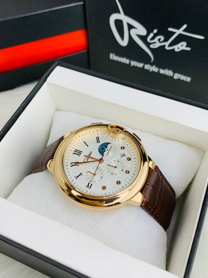 Cartier Moon Phases All Chronograph Watch