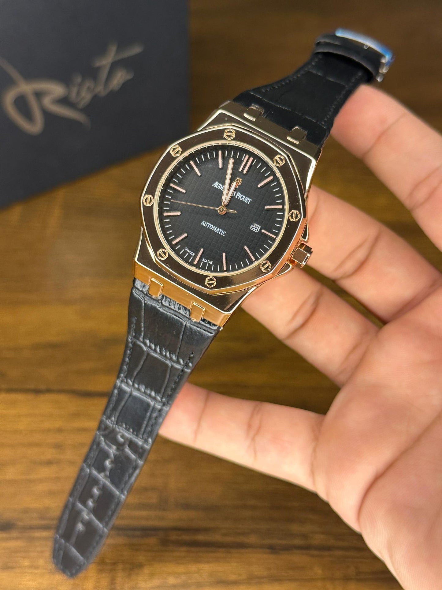 AP Royal Oak Self Winding - Premium Leather Straps